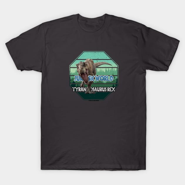 Jurassic Tyrannosaurus Rex - Isla Nublar - T-Shirt by Jurassic Merch